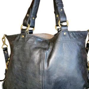 Cole Haan Tantivy black smooth leather